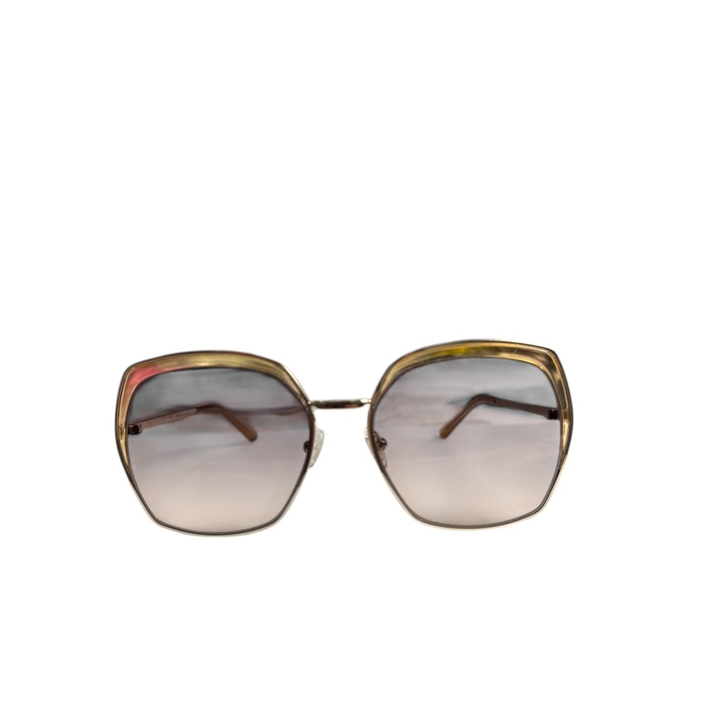 Guess GF0410 Women's Sunglasses Gold Frame Brown Gradient Lenses